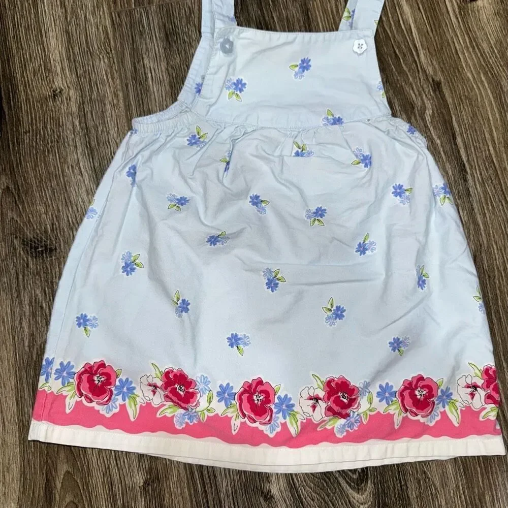 Carters 24 months Blue Floral Dress & Bloomers